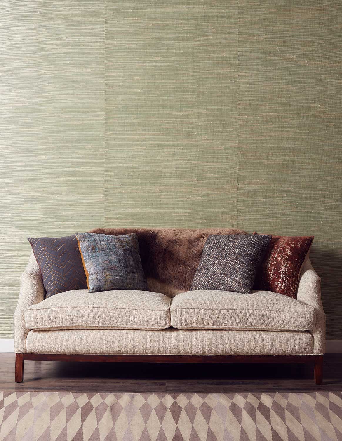Textured Grasscloth - Field